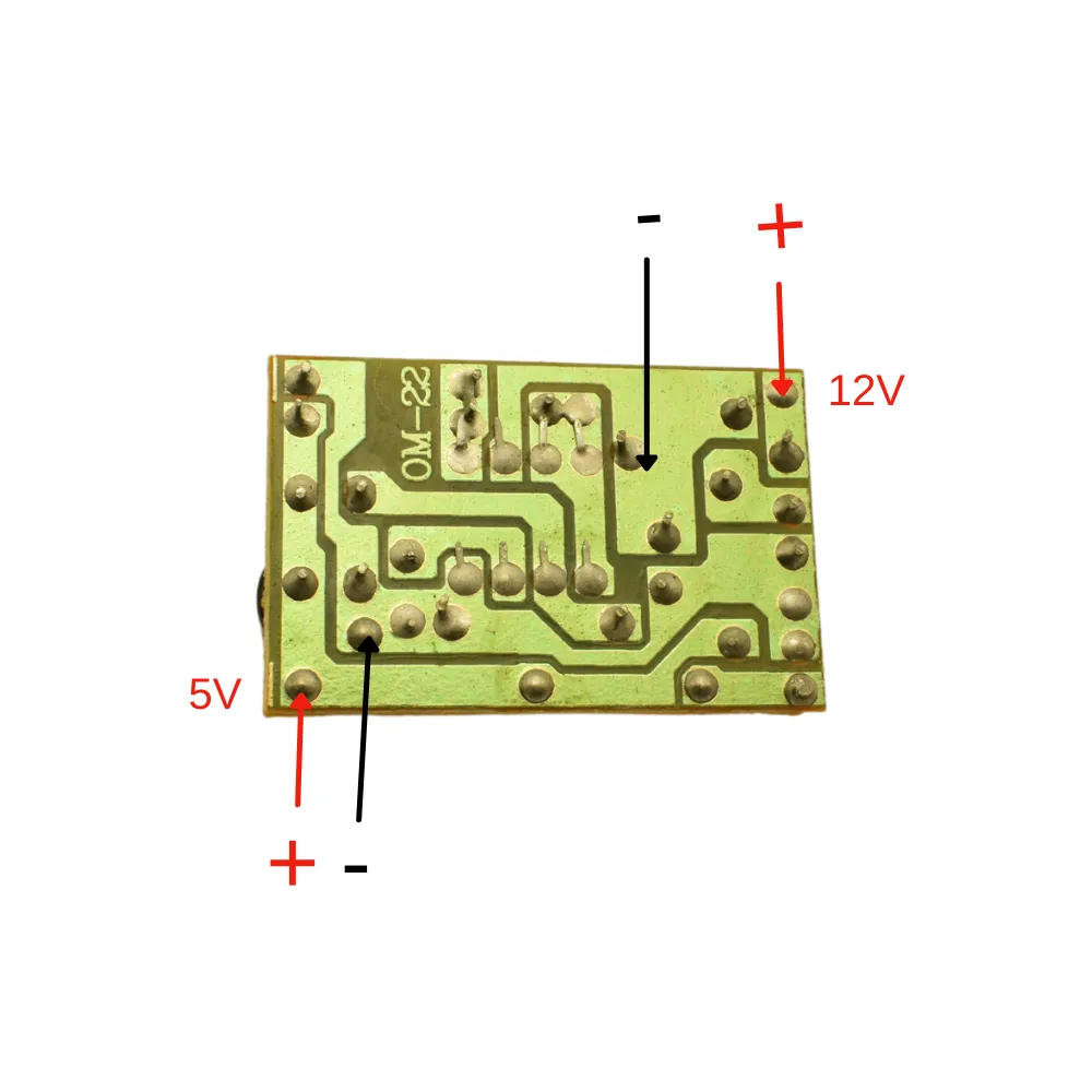 12V to 5V 1A Step Down Converter