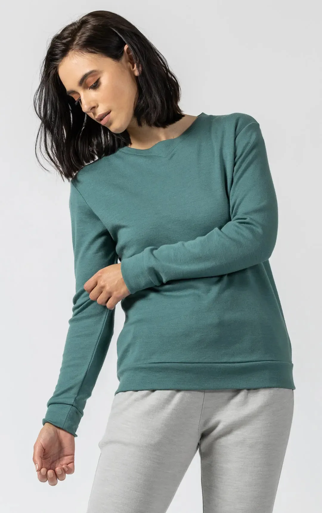 320GSM MERINO SWEATSHIRT - CLEARANCE