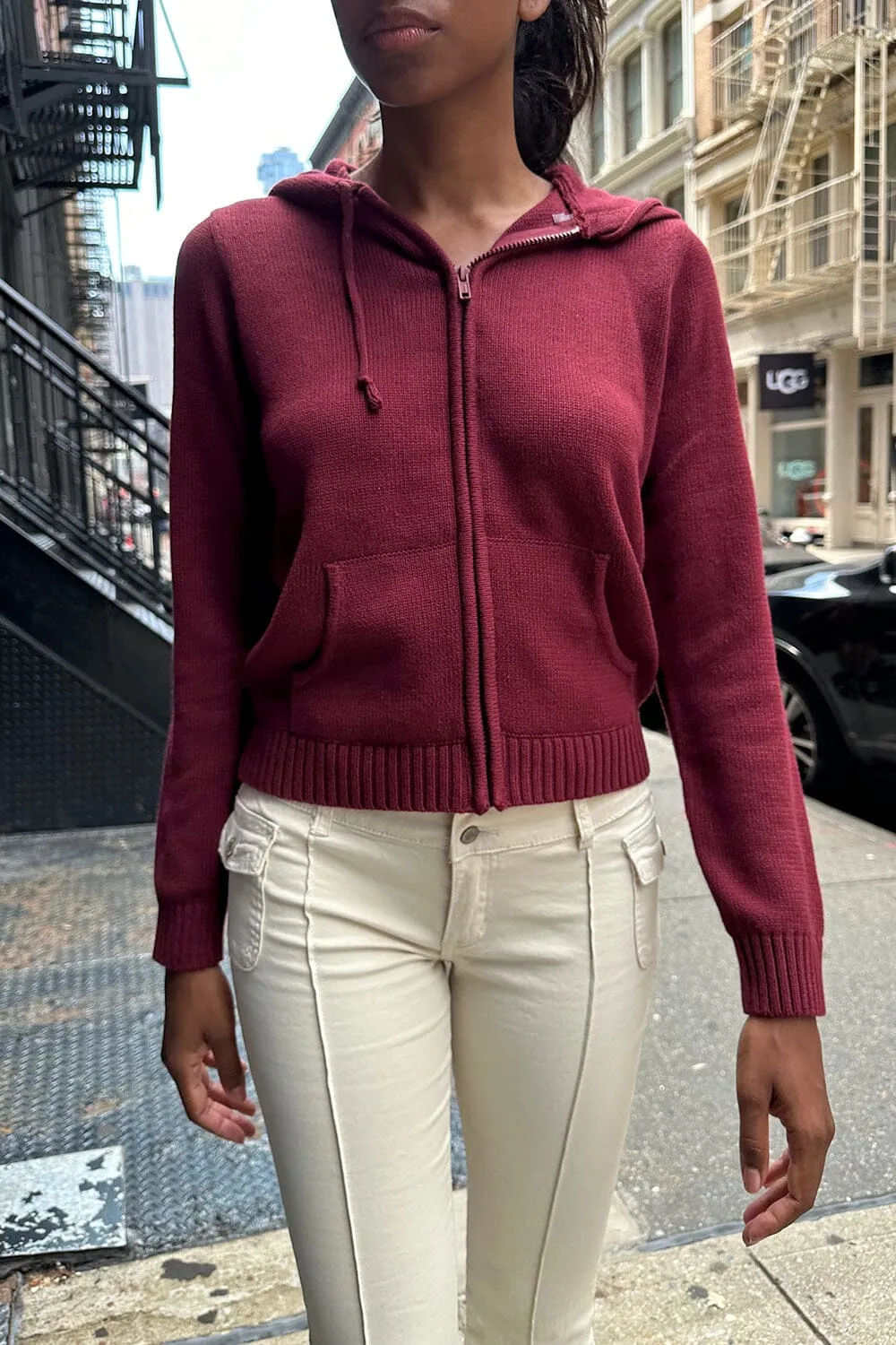 Alana Zip-Up Sweater