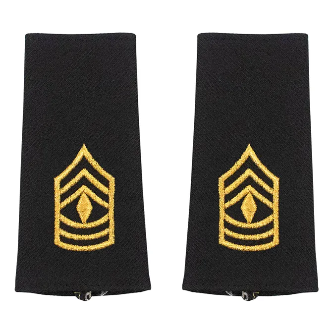 Army Service Uniform Rank Shoulder Marks - Pair - Large