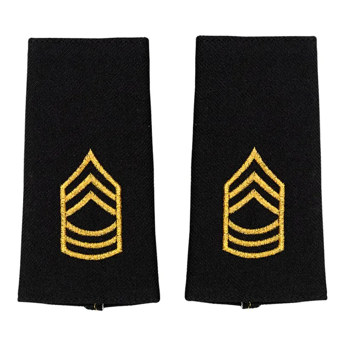 Army Service Uniform Rank Shoulder Marks - Pair - Large