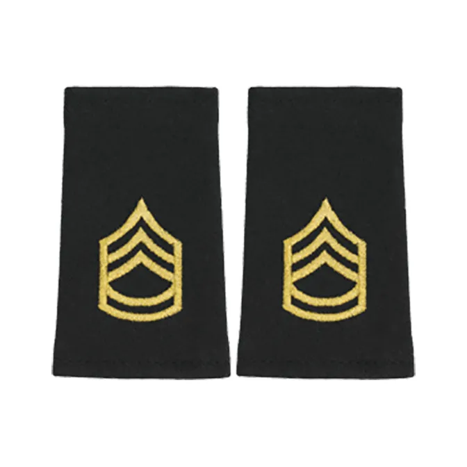 Army Service Uniform Rank Shoulder Marks - Pair - Small