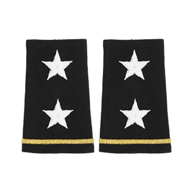 Army Service Uniform Rank Shoulder Marks - Pair - Small