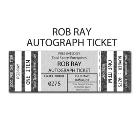 AUTOGRAPH TICKET: Get Any Item of Yours Signed in Person by Rob Ray