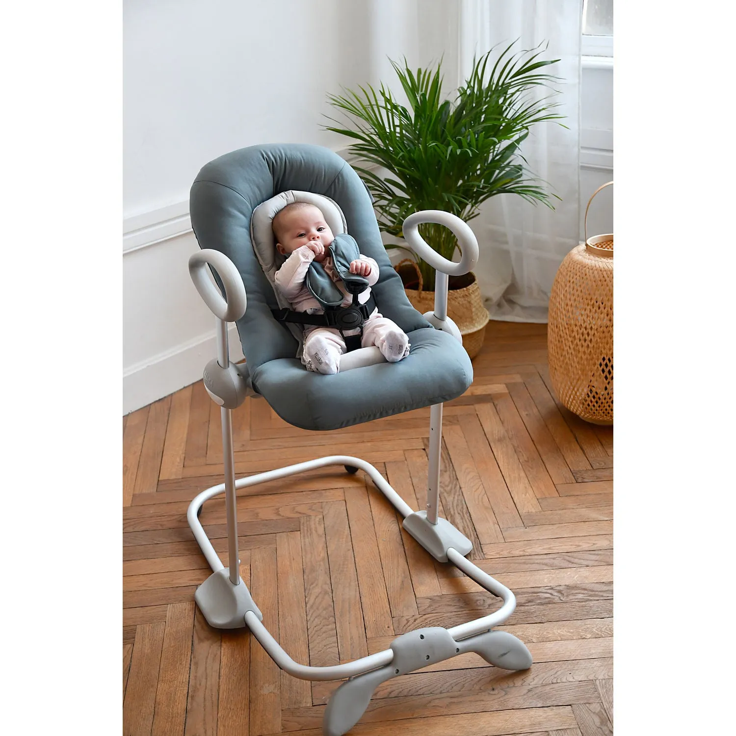 Beaba Up & Down Bouncer - Cosy Mineral