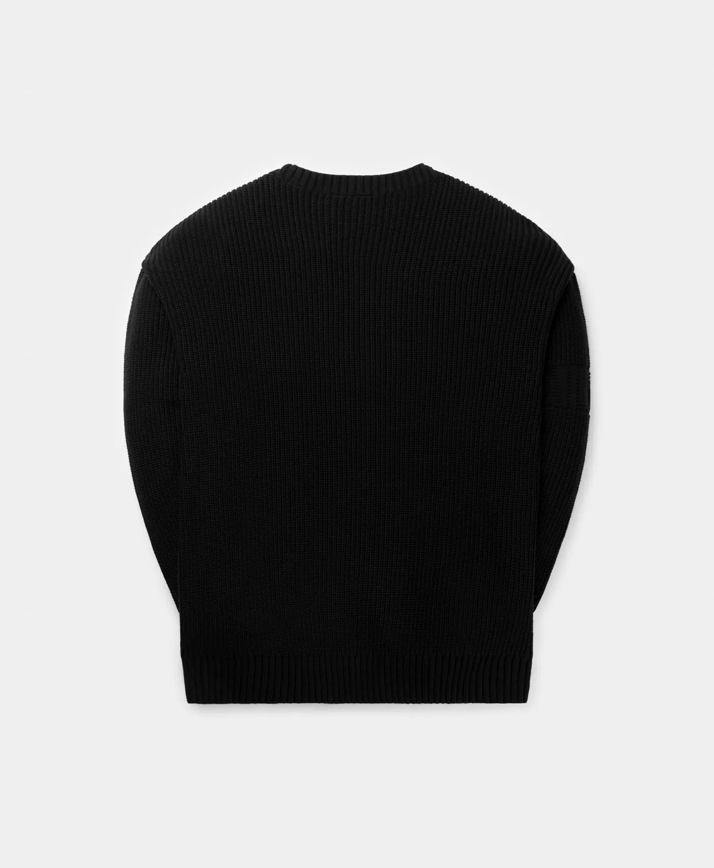 Black Band Knit Sweater