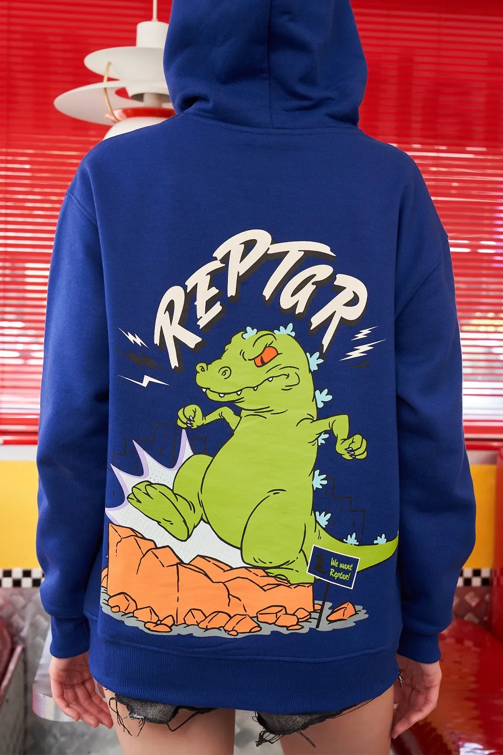 Blue Reptar Hoodie