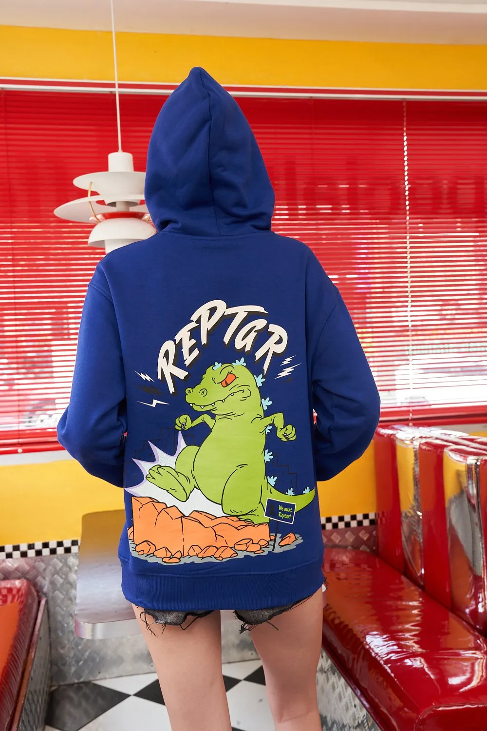 Blue Reptar Hoodie