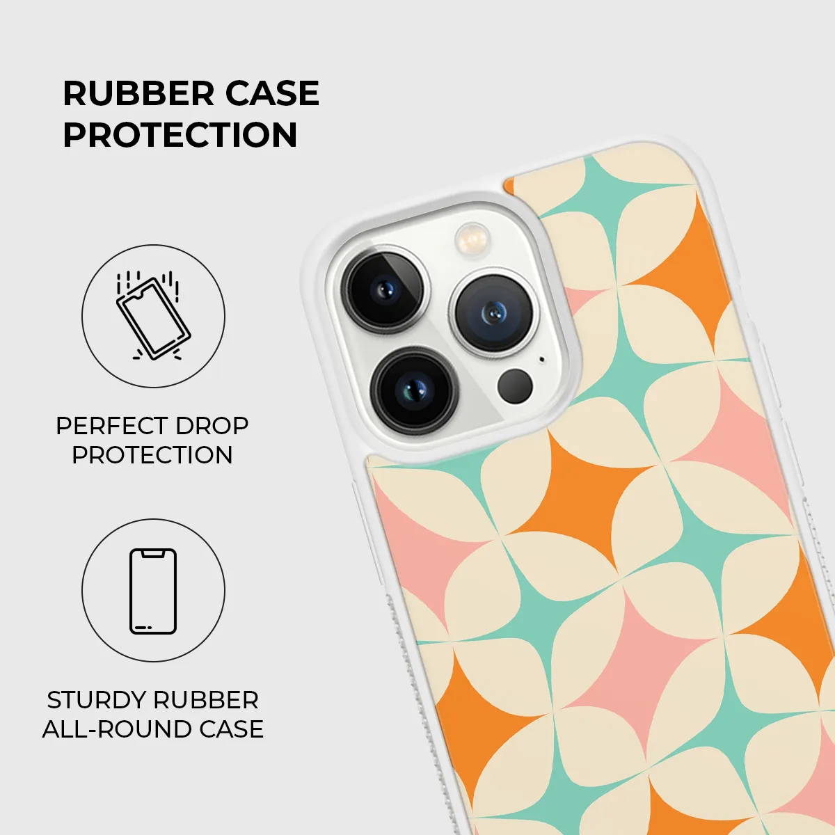 Boogie Down Rubber Phone Case