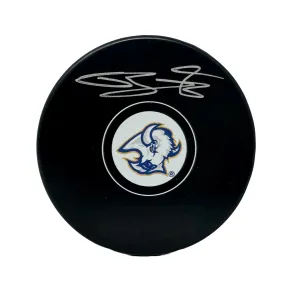 Bowen Byram Signed Buffalo Sabres Reverse Retro Autograph Puck