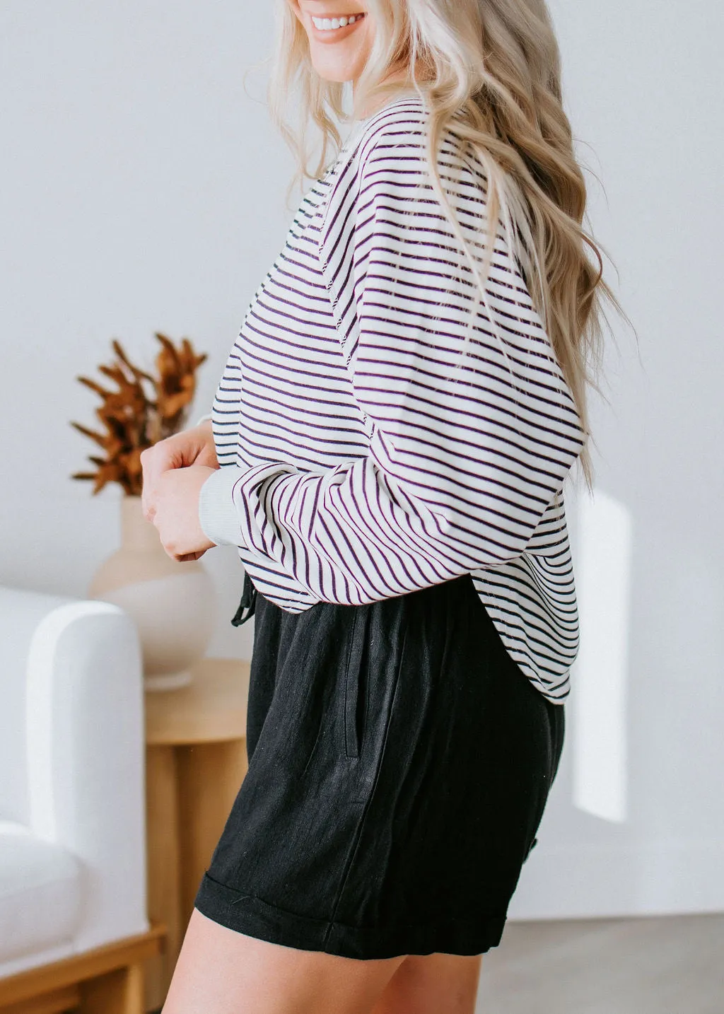 Britt Stripe Pullover