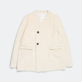 Brooch Wearers Blazer - Ecru Corduroy