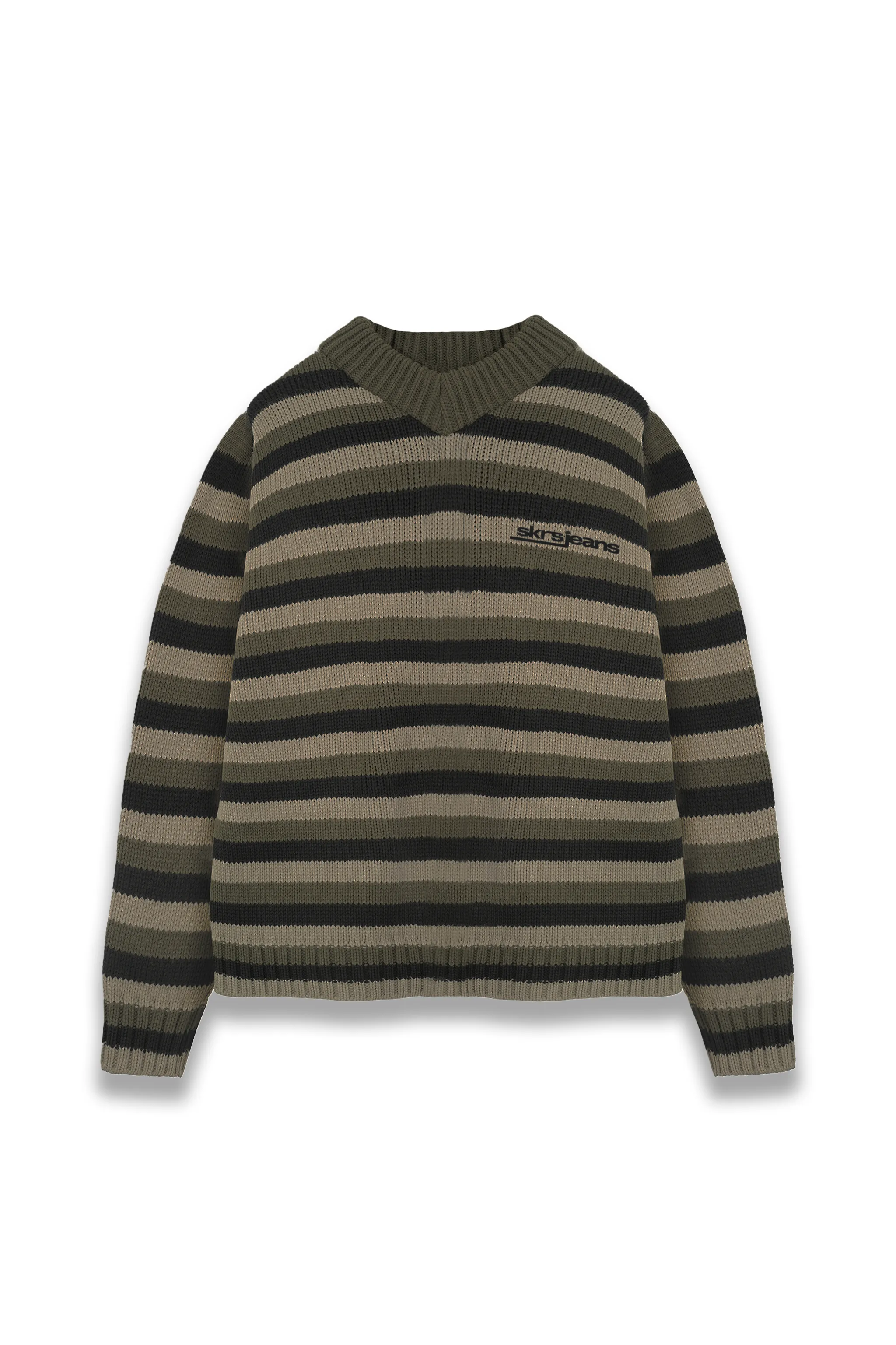 Bud Stripe Knit Sweater