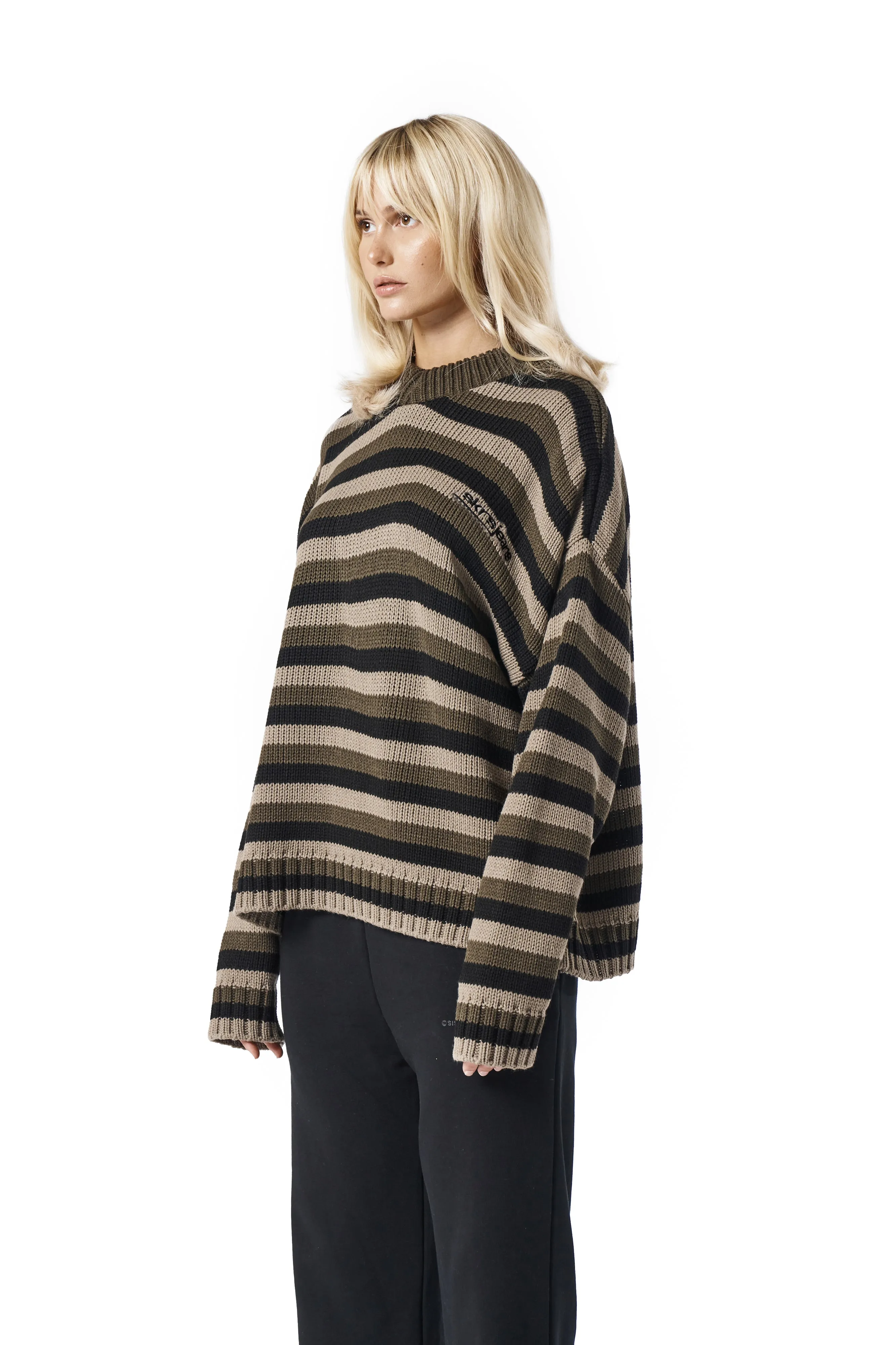 Bud Stripe Knit Sweater