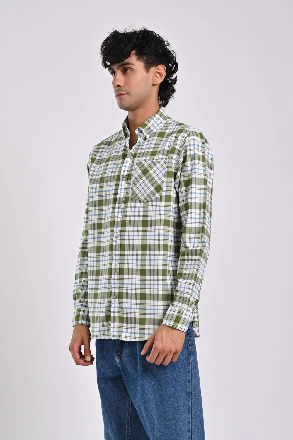 BUTTON DOWN CHECK SHIRT