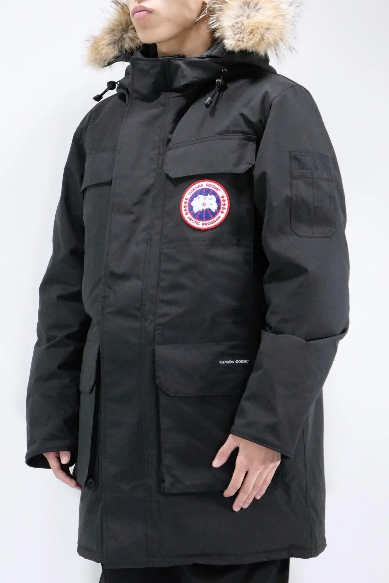 Canada Goose Mens Down *Parka Citadel - Black