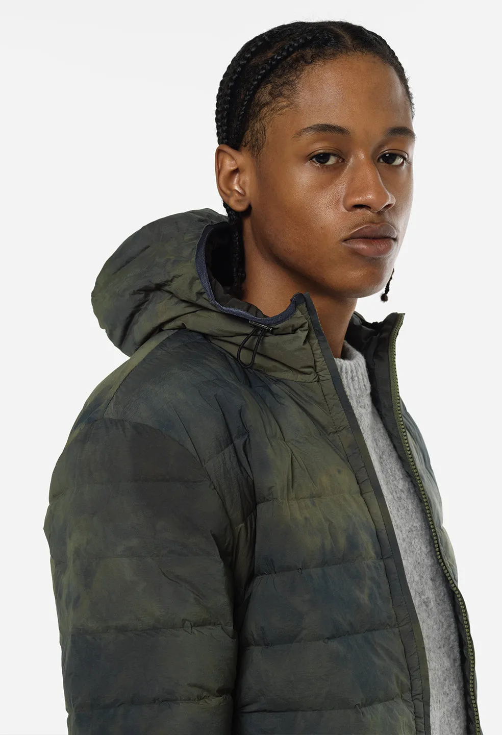 Carson Down Full Zip / Evergreen Camo