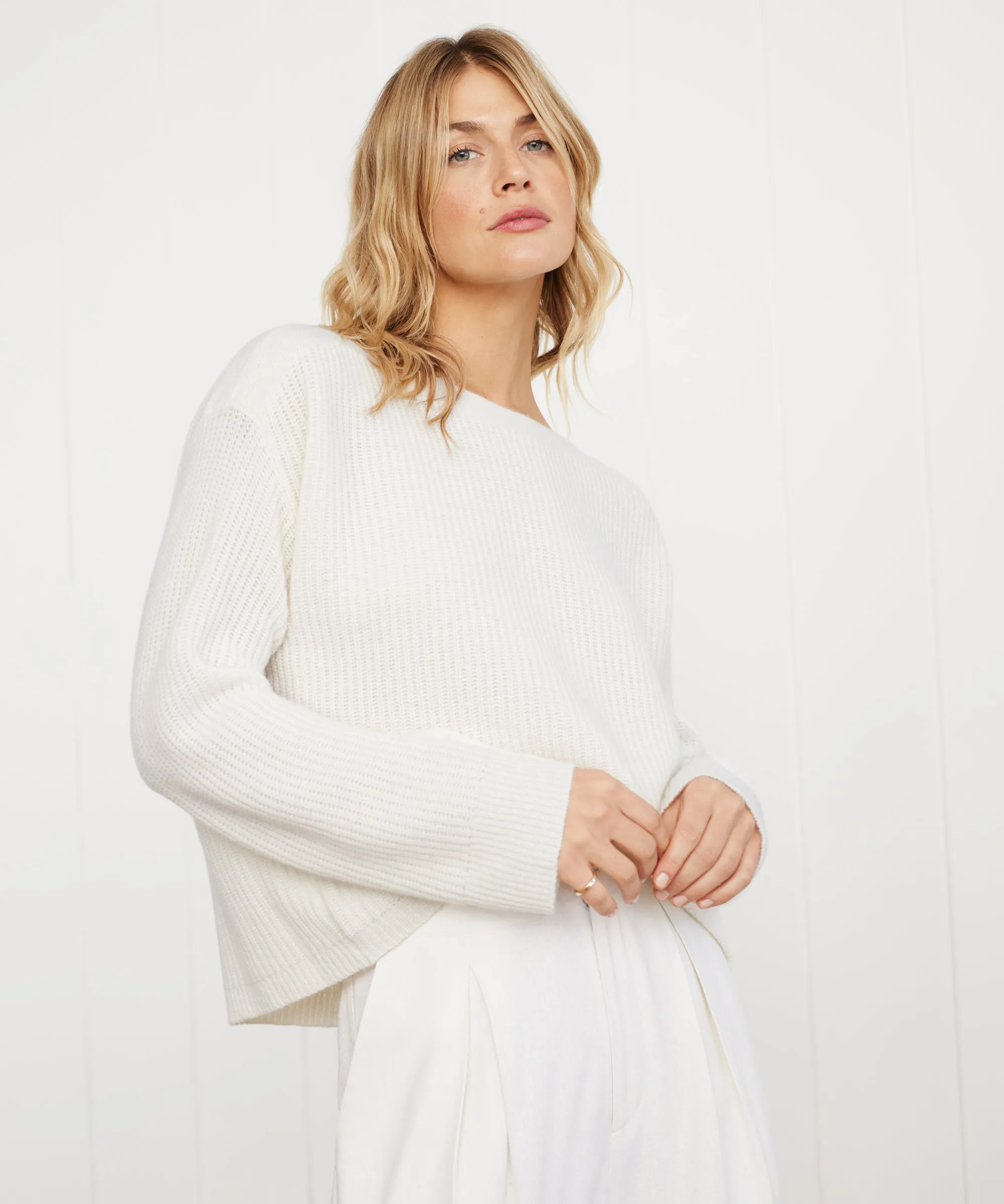 Cashmere Boatneck Sweater