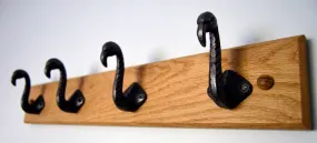 Cast Iron Flamingo Coat Hooks