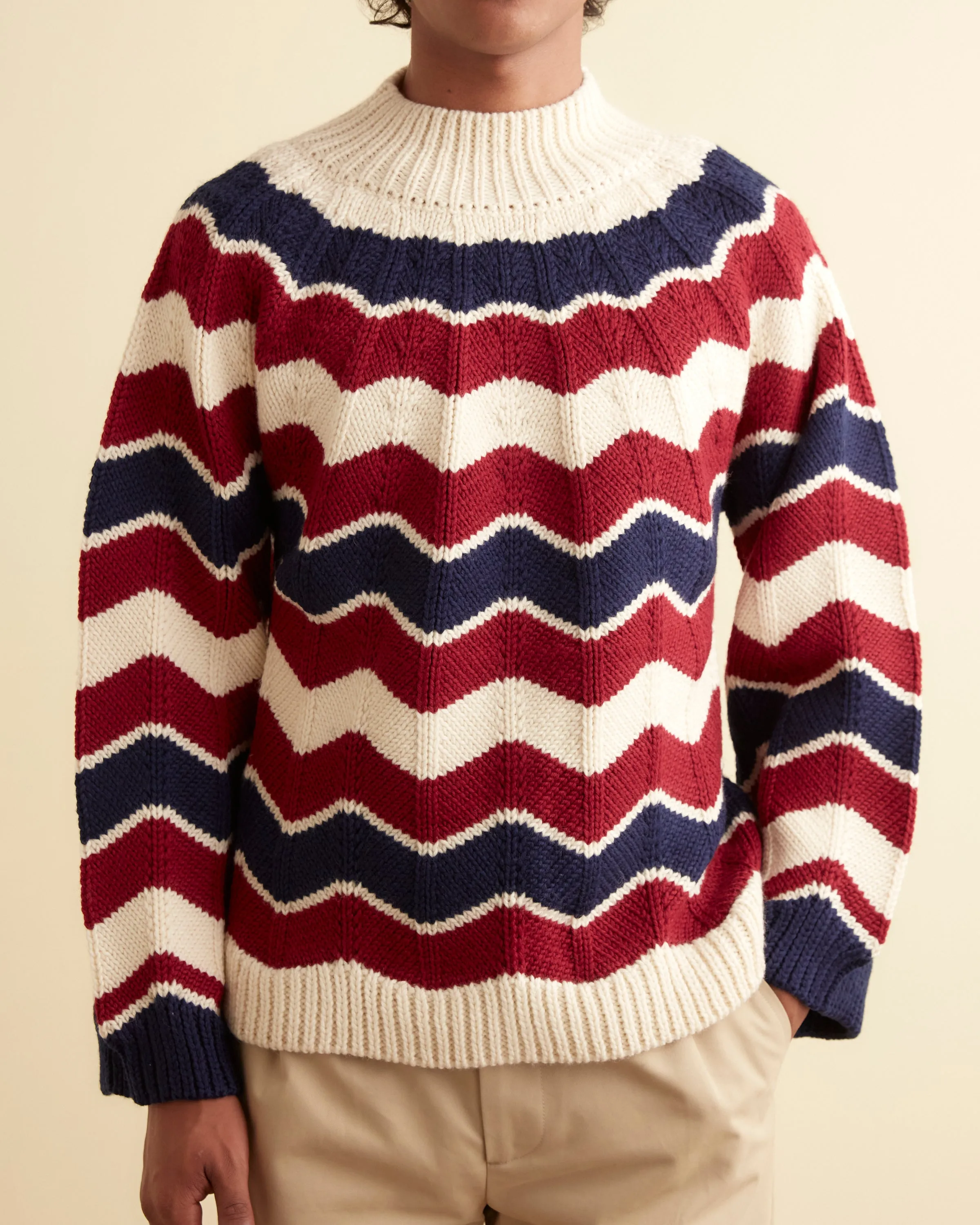 Chevron Pullover