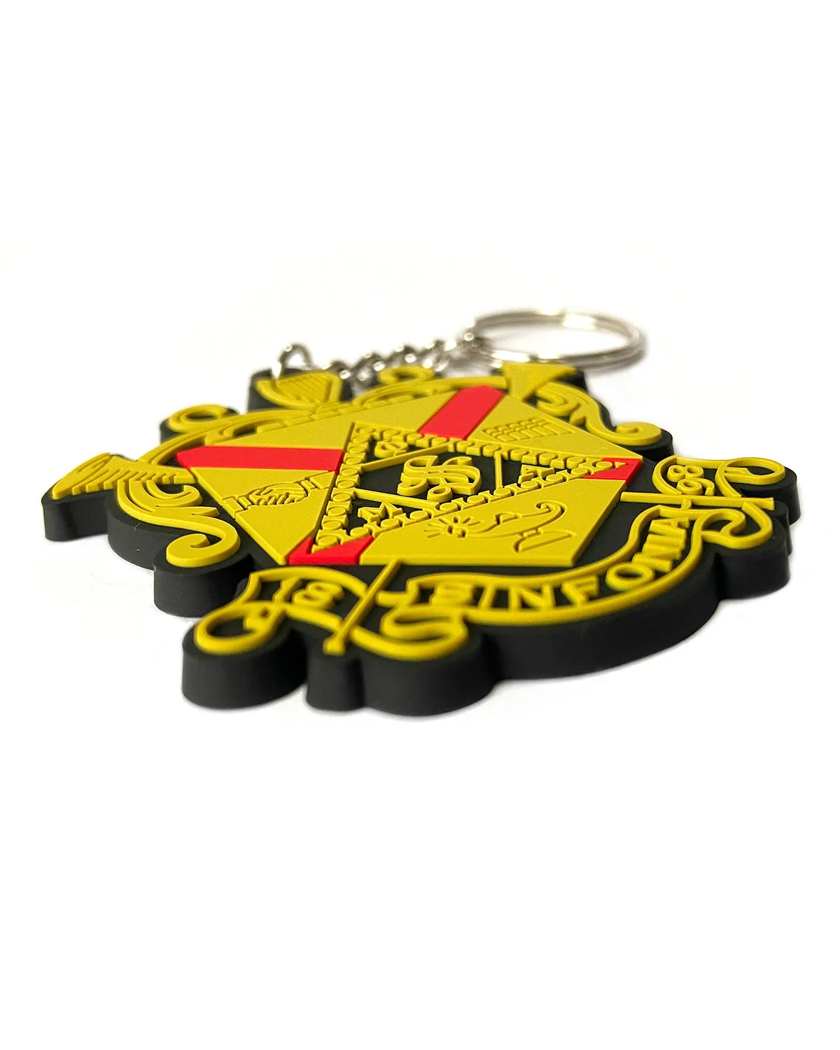 Coat of Arms 1.5-Inch PVC Keychain