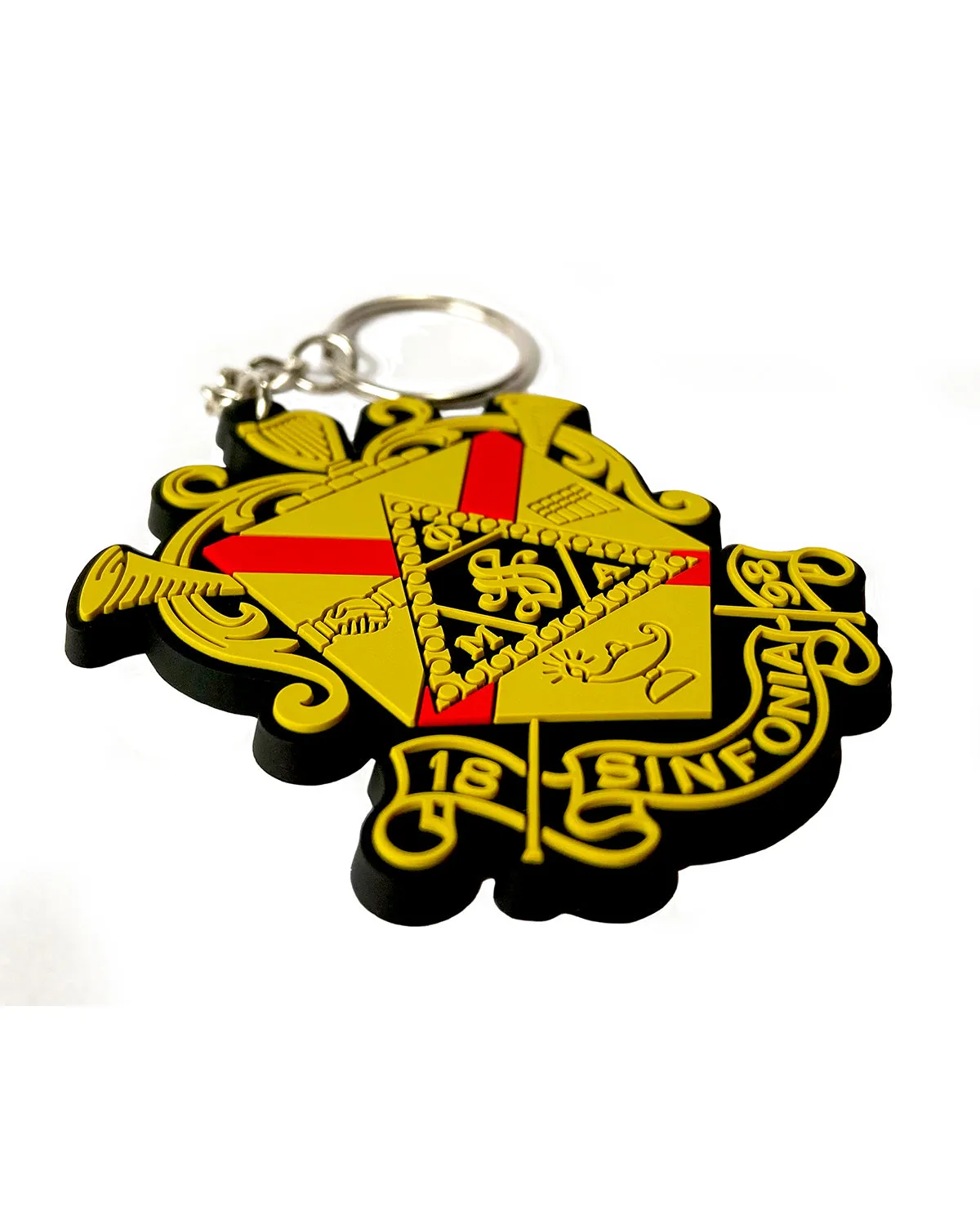 Coat of Arms 1.5-Inch PVC Keychain