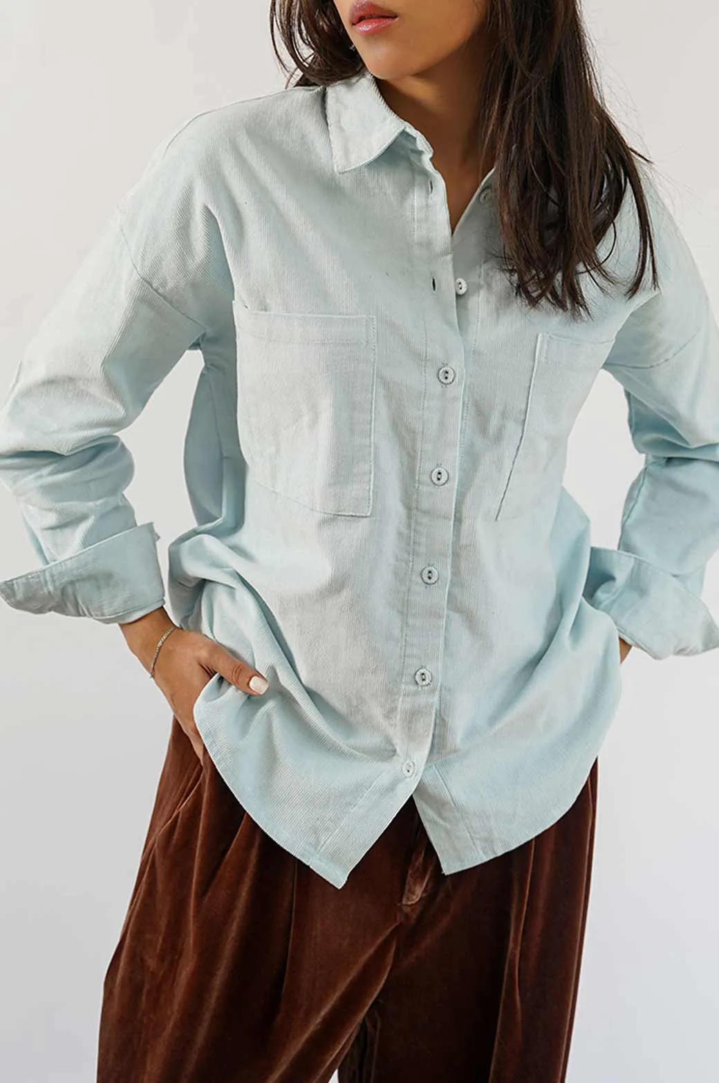 CORDUROY BUTTON DOWN