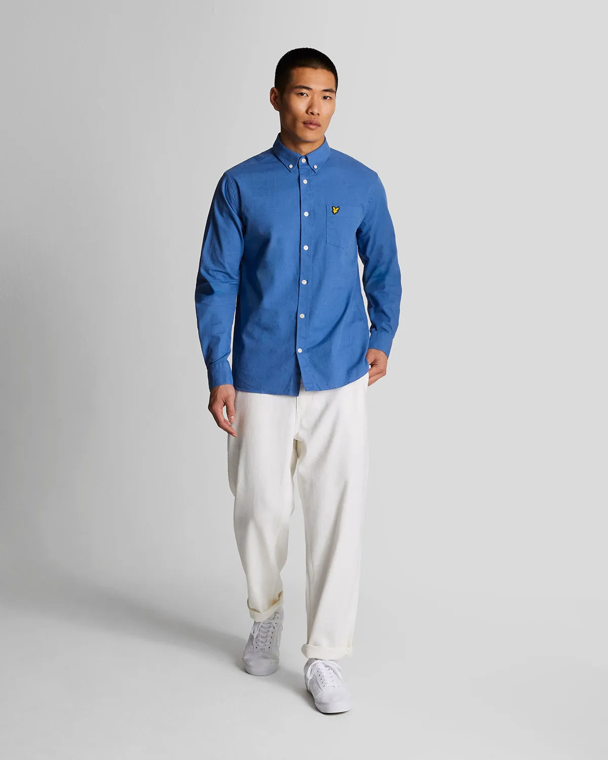 Cotton Linen Button Down Shirt