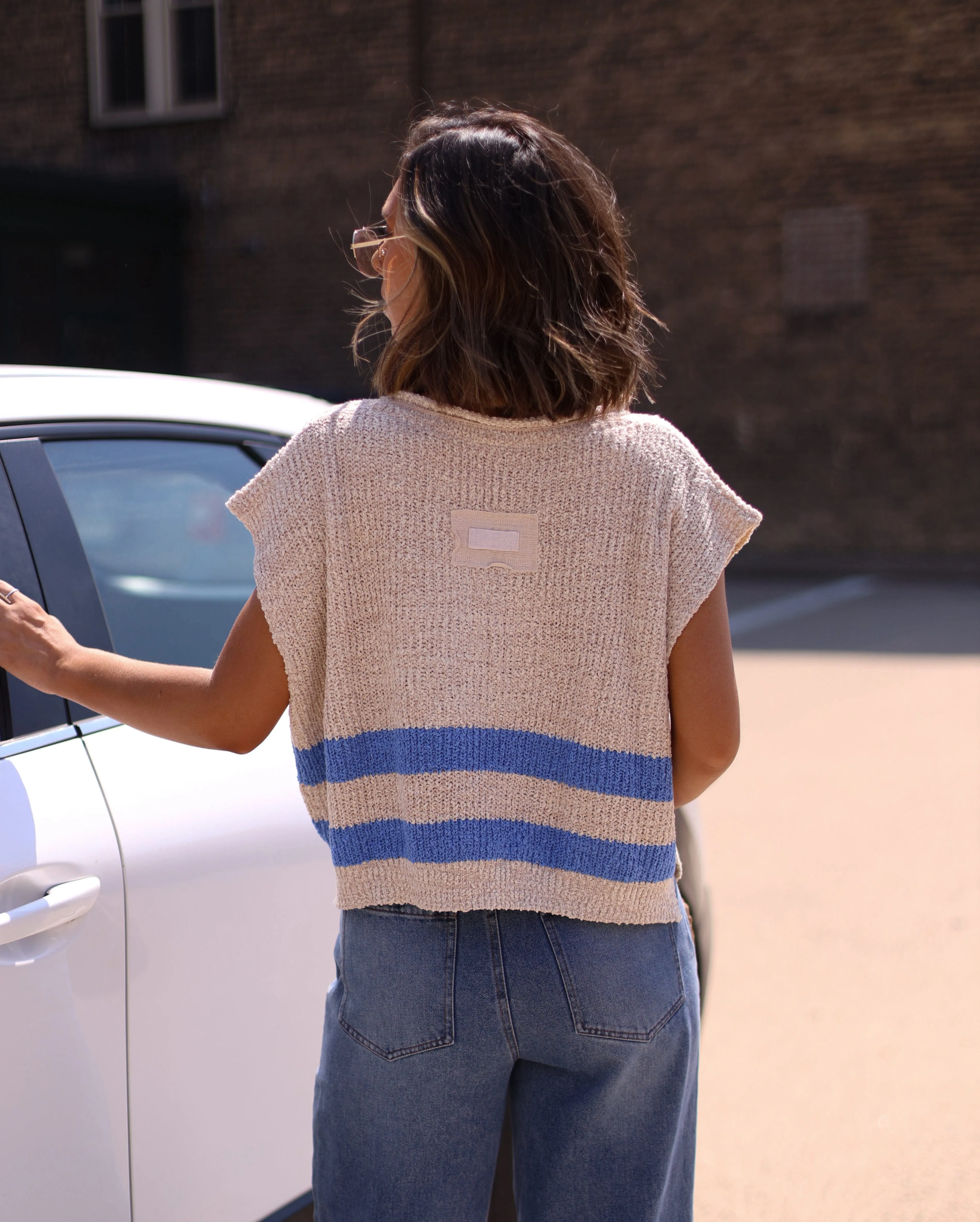 Crestview Striped Sweater Vest