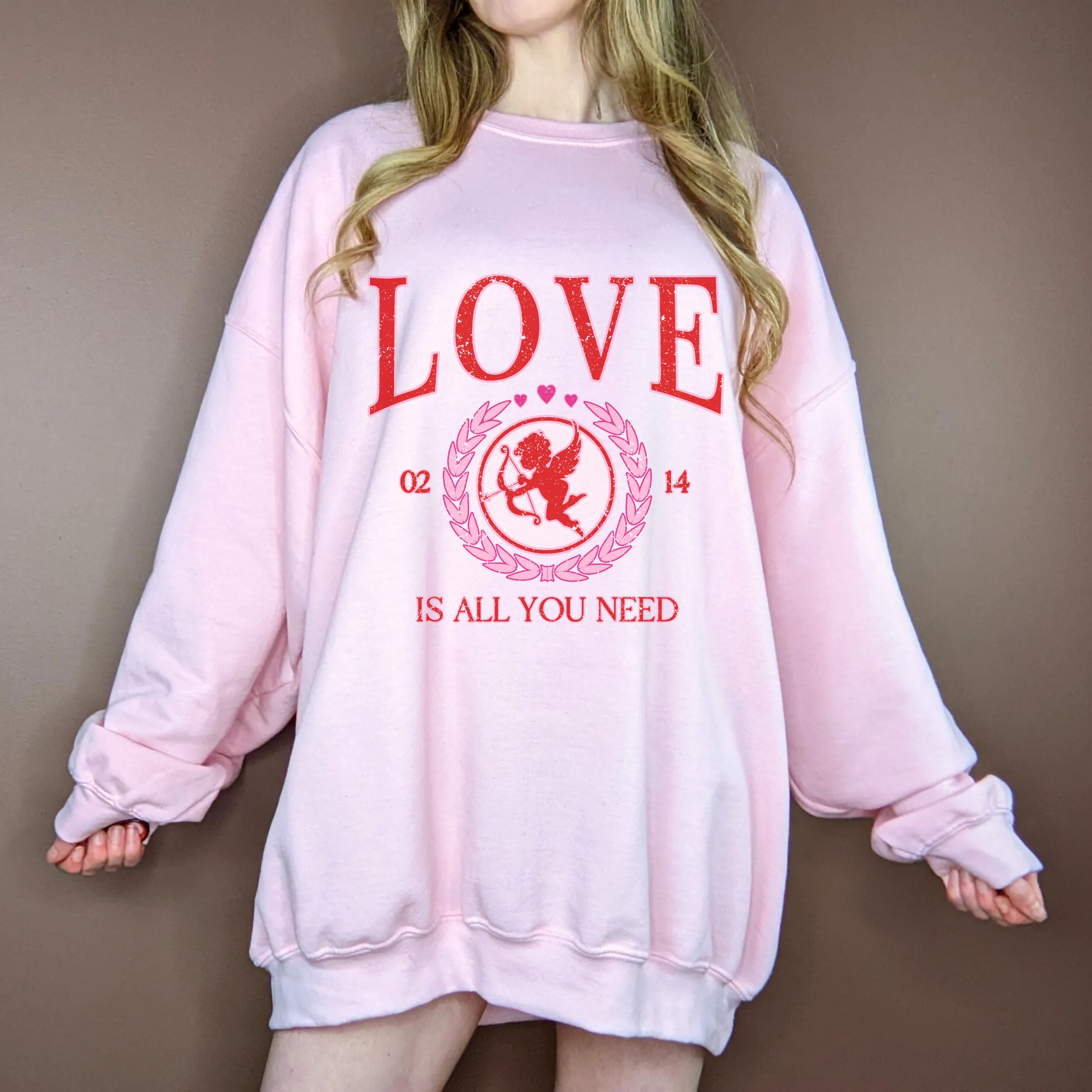 Cupids Love Retro Sweatshirt