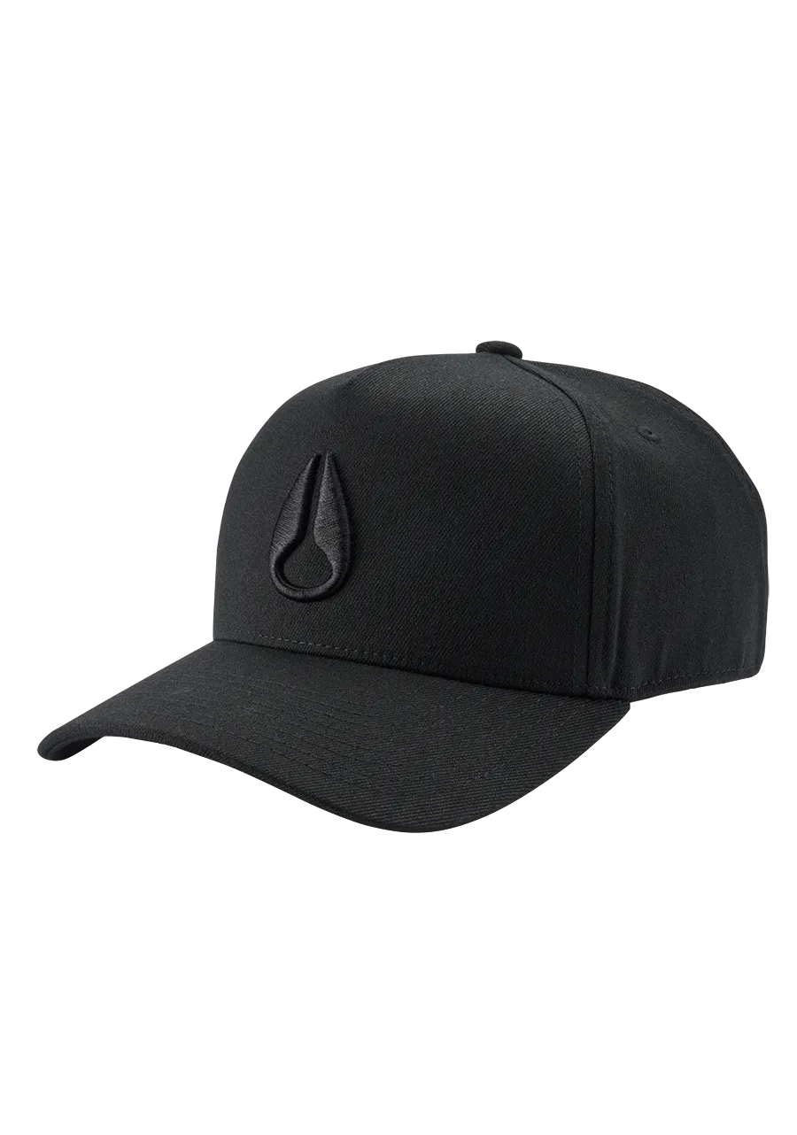 Deep Down Athletic Snapback - All Black / Black