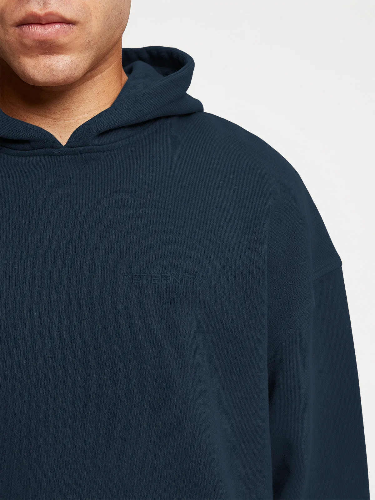 ESSENTIAL HOODIE - NAVY