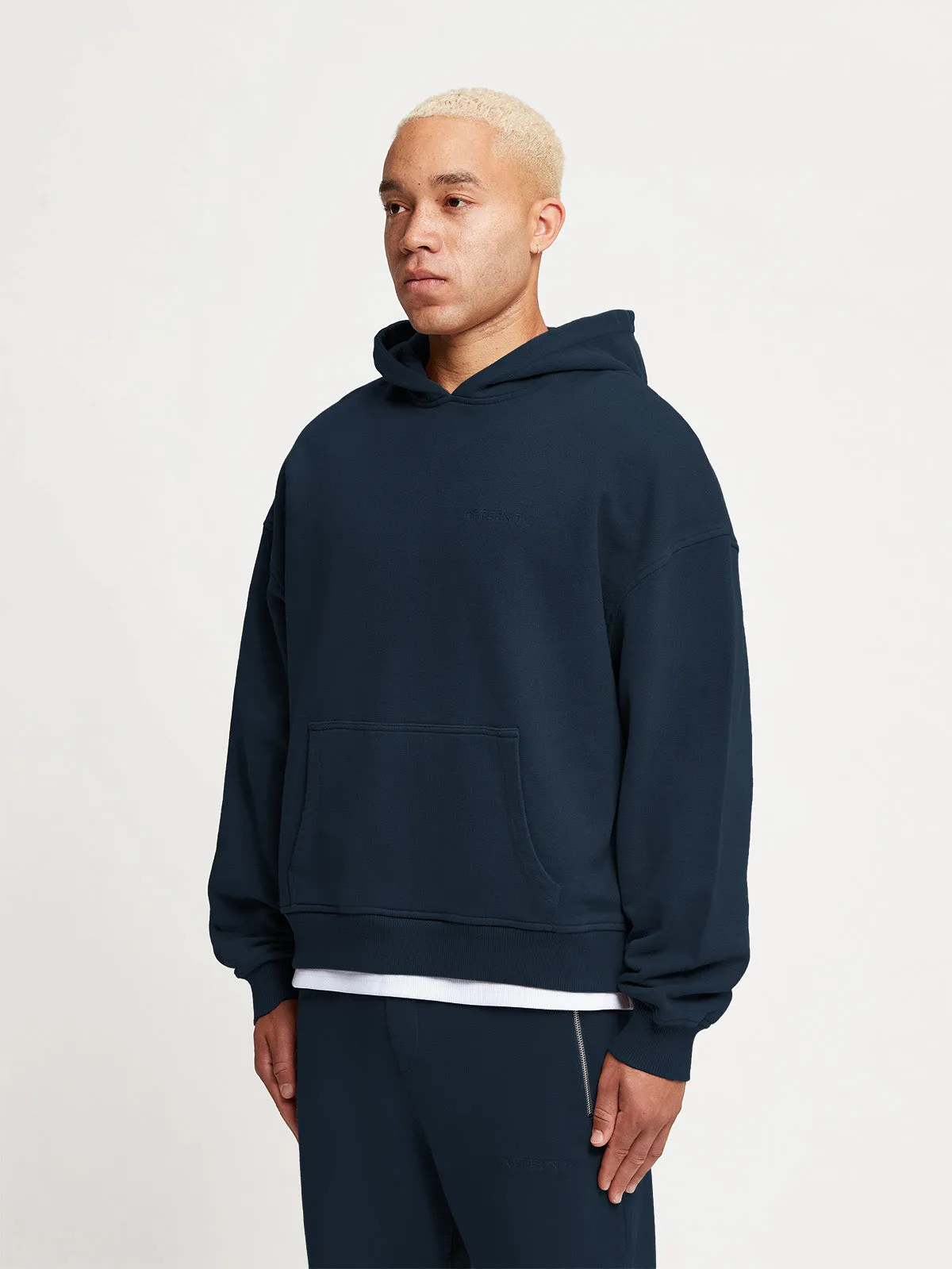 ESSENTIAL HOODIE - NAVY