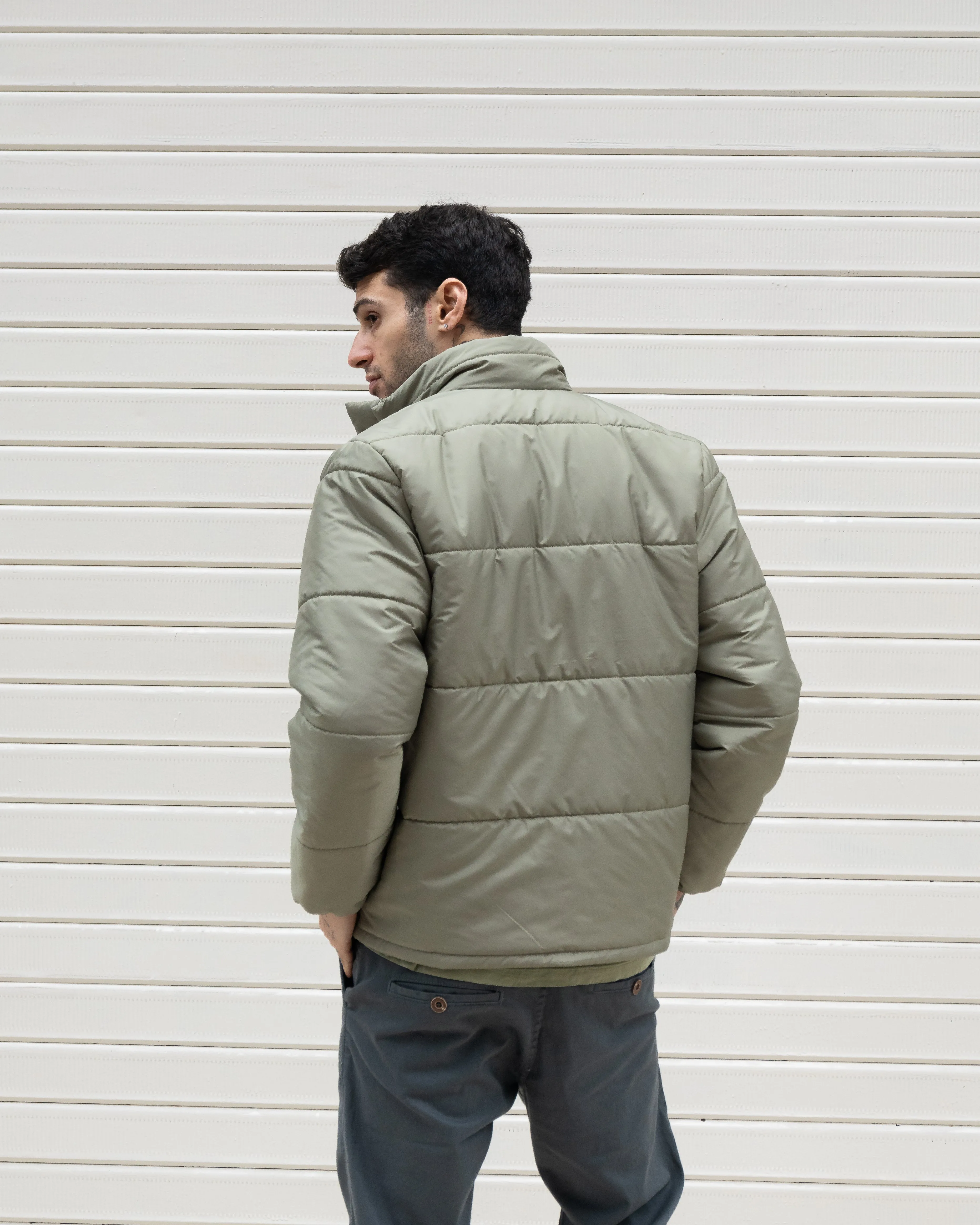 Essential Puffer Jacket - Olive