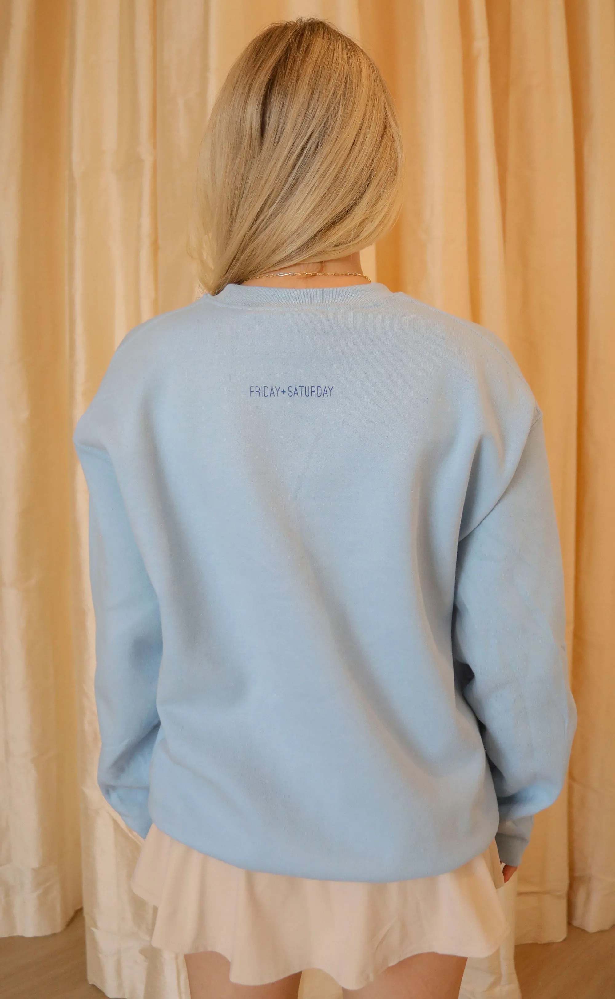 friday   saturday: girlhood sweatshirt