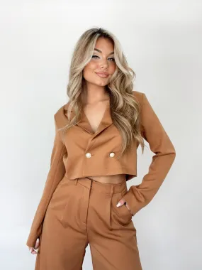 Girl Boss Cropped Blazer