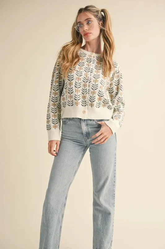 Goldie Button Down Sweater