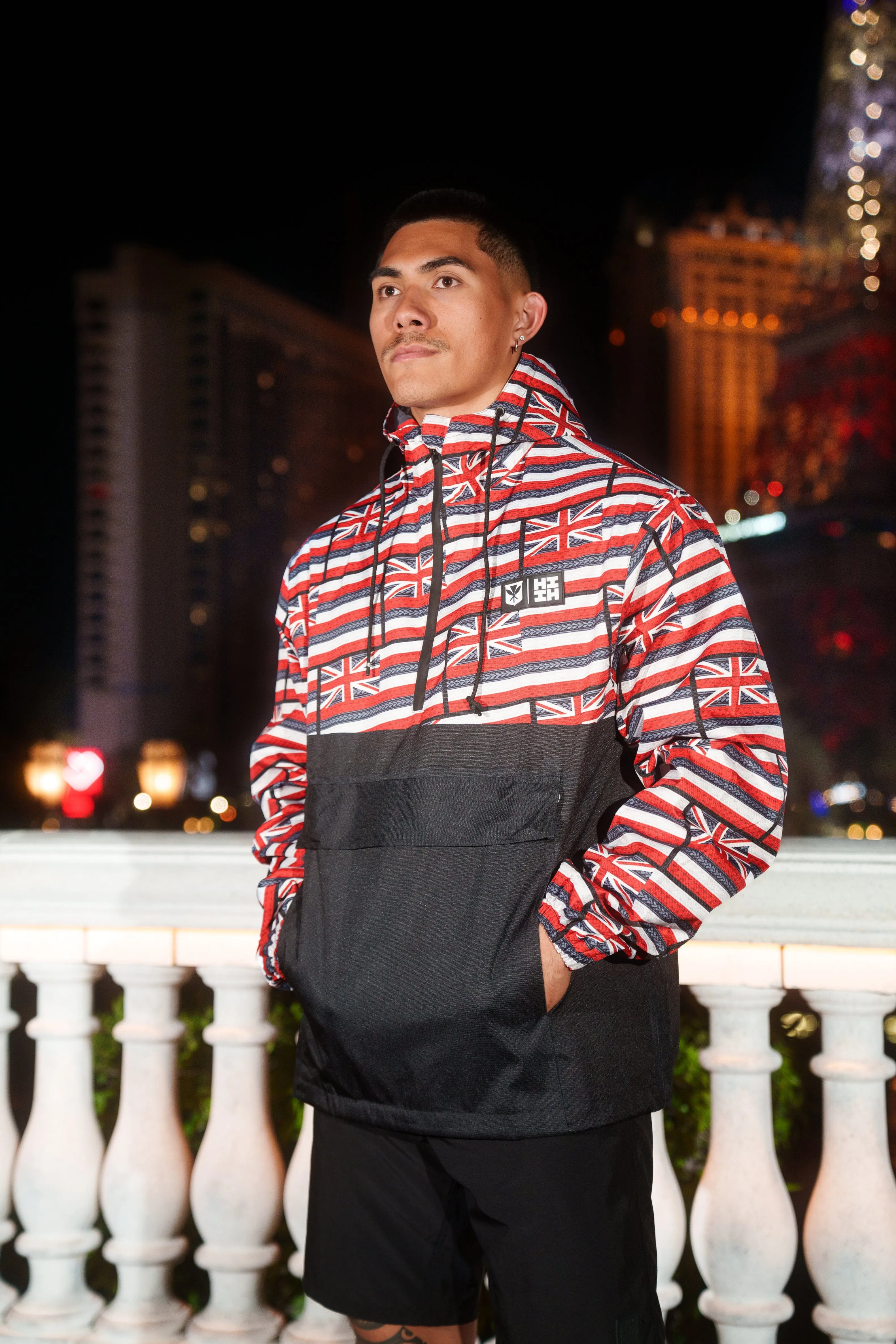 HAWAII FLAG RAIN JACKET