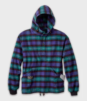 Hooded Flannel Pullover - Vermont