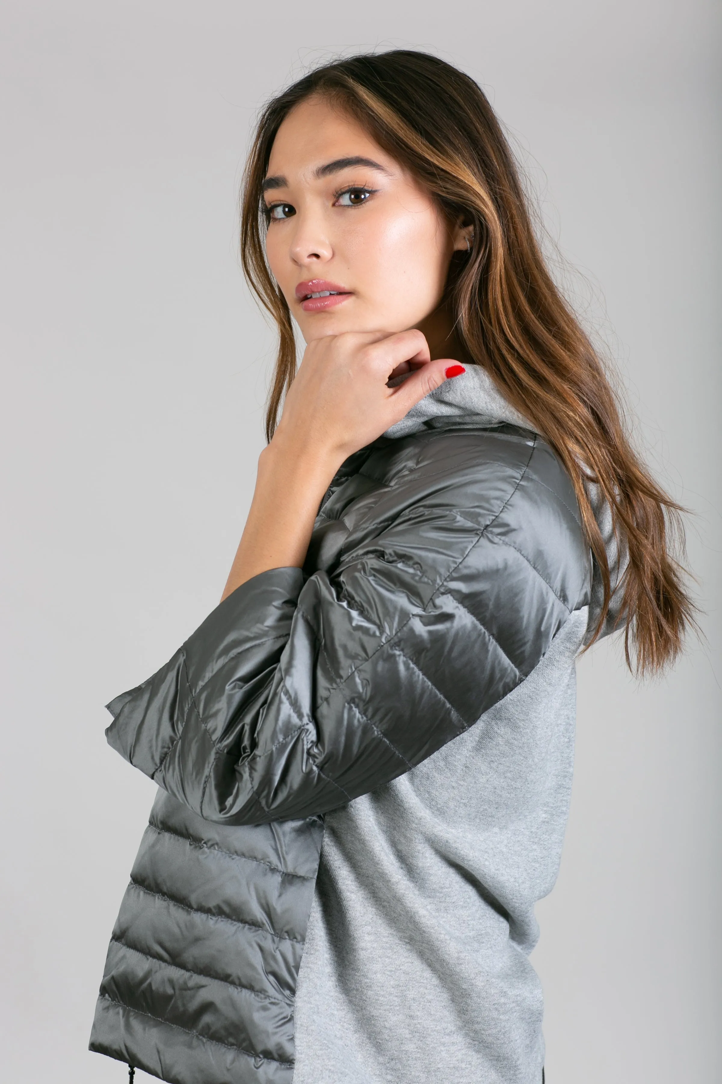 Hooded Flare Jacket