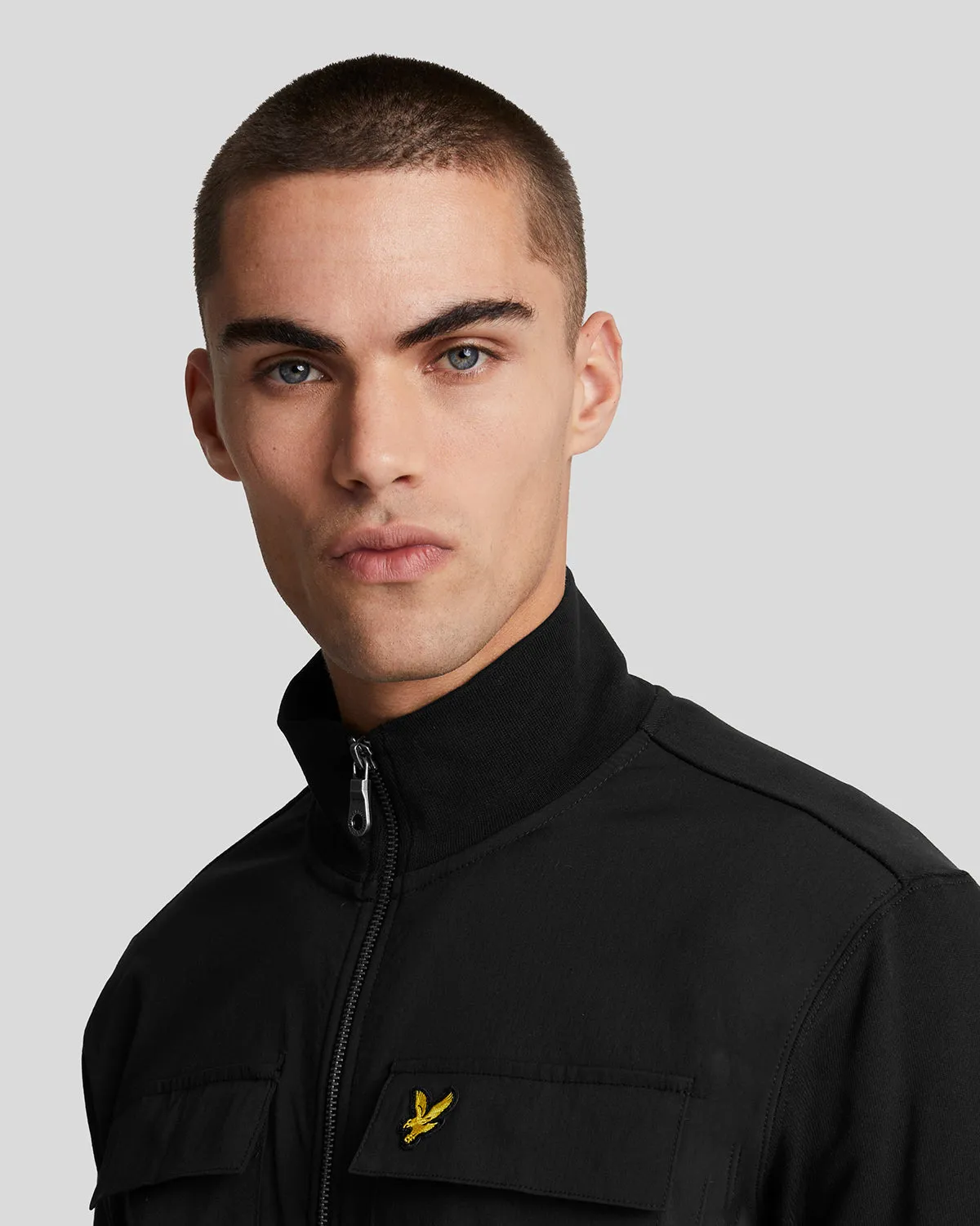 Hybrid Zip Track Jacket