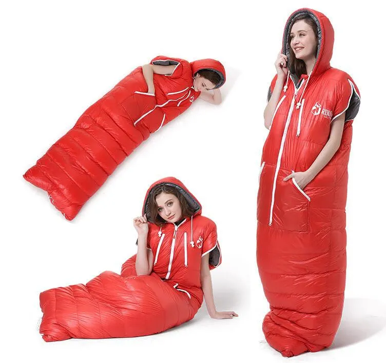 JUNGLEBOA Outdoor Ultralight Down Sleeping Bag