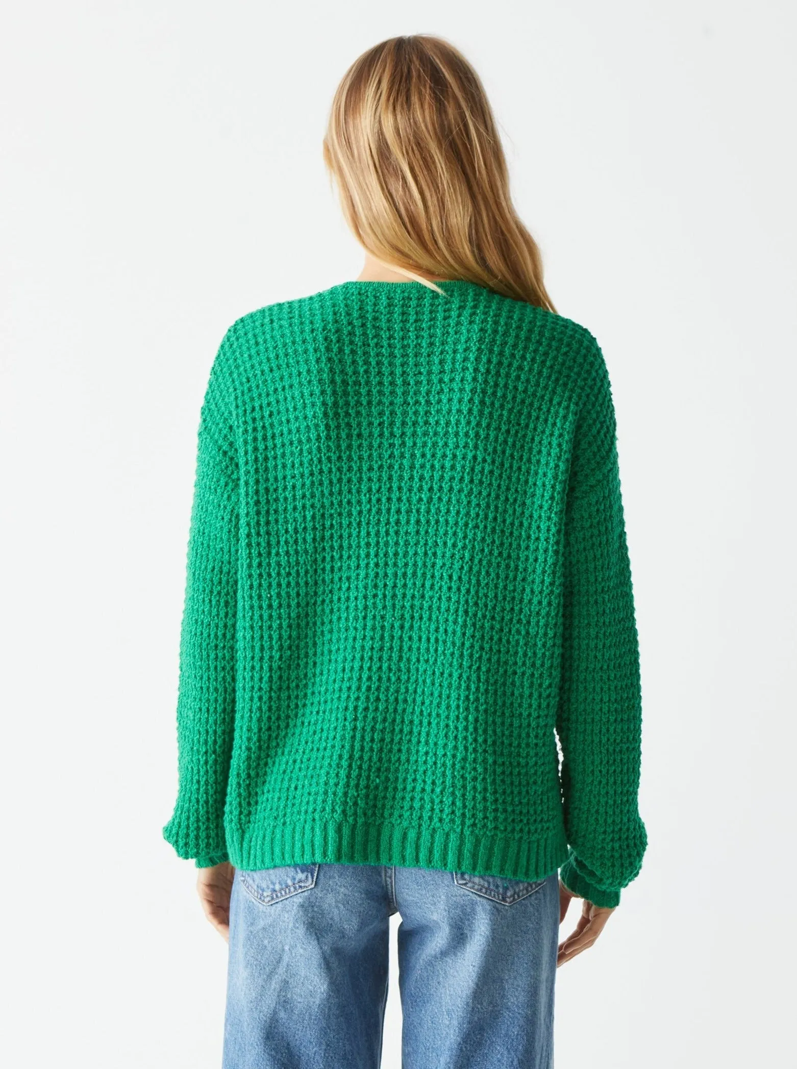 Kelsie Pullover Sweater - Kelly