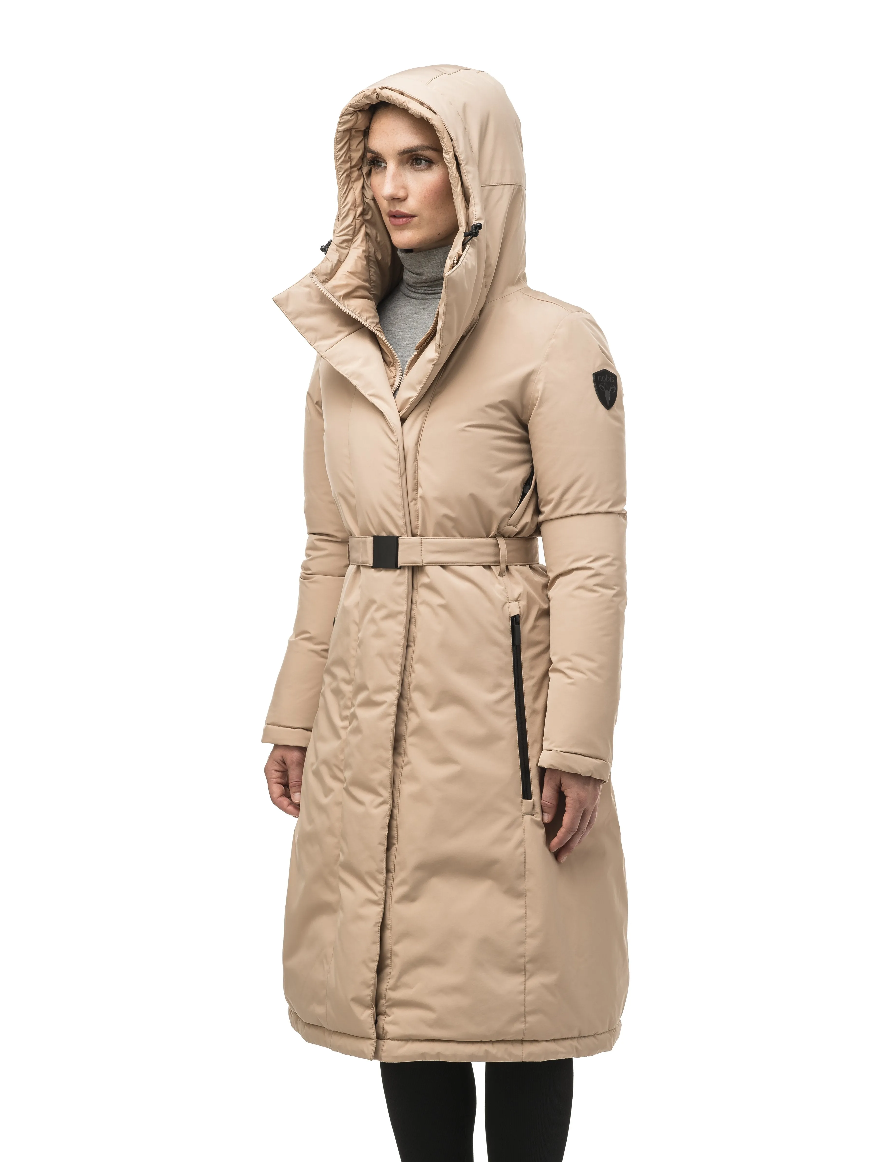 Lara Women's Belted Parka