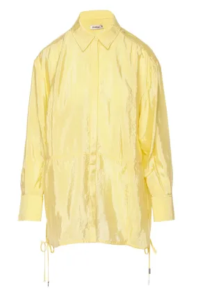 Laylah Sulfur Parachute Button Down Shirt