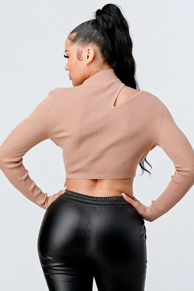 Lux Cutout Sweater