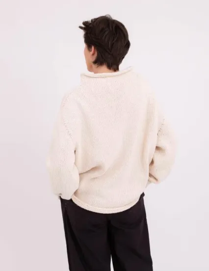 Sailor-inspired Knit Sweater - Discounted Offer