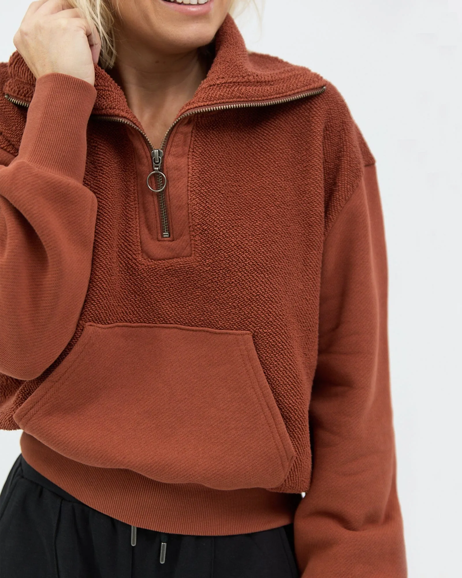 Maya pullover - Rust