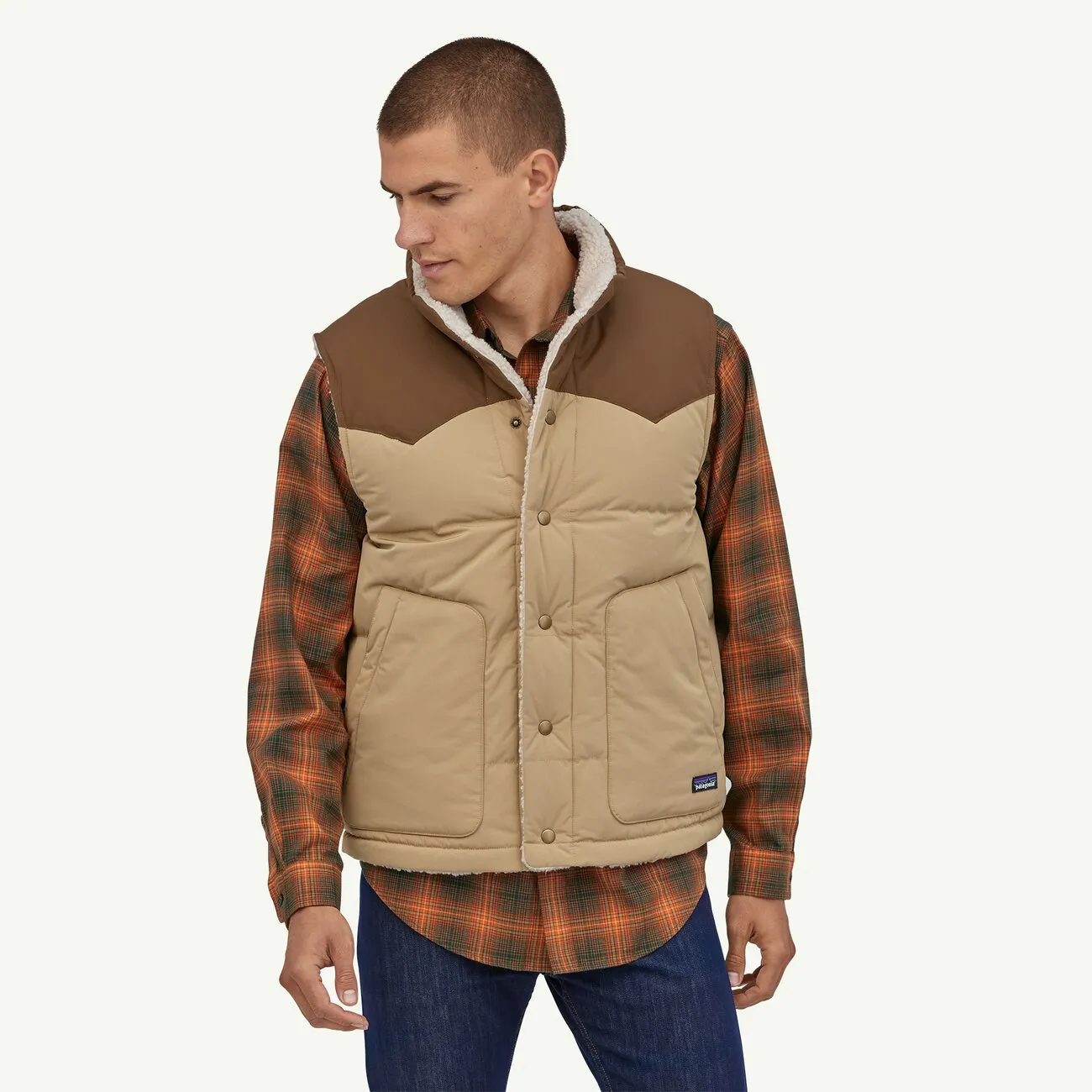 Men's Reversible Bivy Down Vest