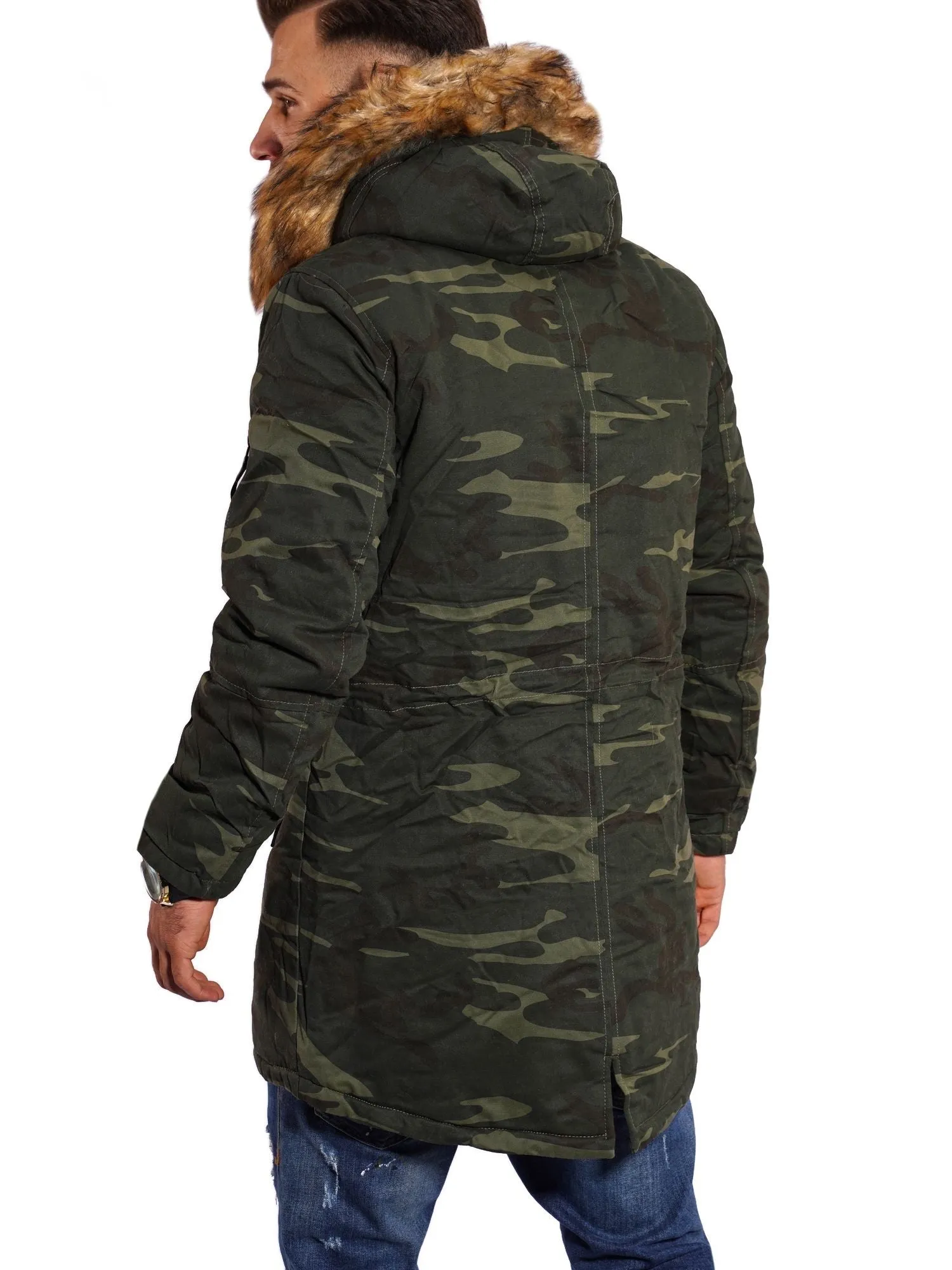 Parka Camouflage Khaki PH-1628